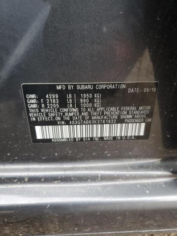 2019 SUBARU IMPREZA - 4S3GTAB63K3761832