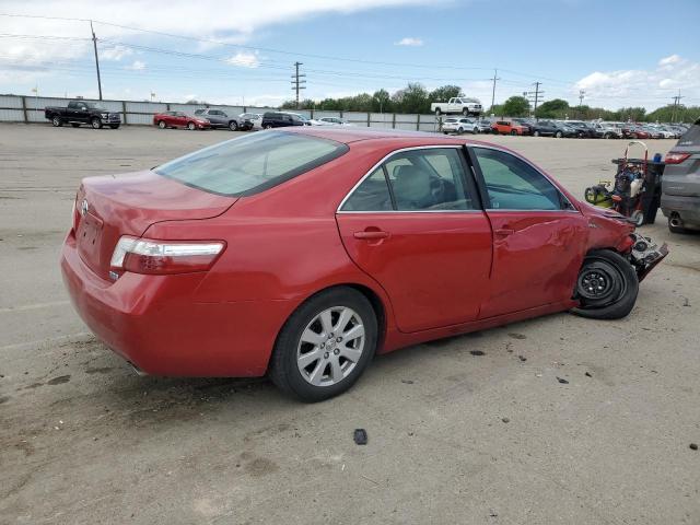 TOYOTA CAMRY HYBR 2009 red  hybrid engine JTNBB46K793050470 photo #4