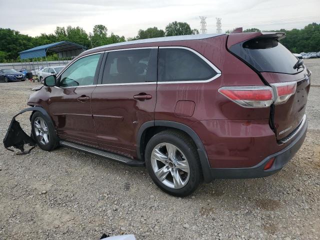 Vin: 5tddkrfh2es034667, lot: 54842665, toyota highlander limited 20142