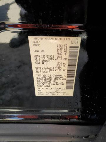 2020 NISSAN MURANO SV - 5N1AZ2BS1LN124611