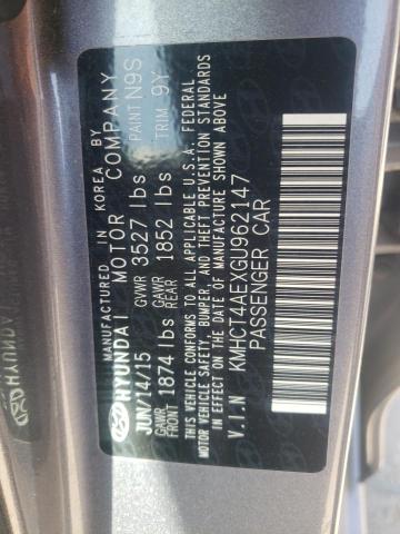 2016 HYUNDAI ACCENT SE - KMHCT4AEXGU962147