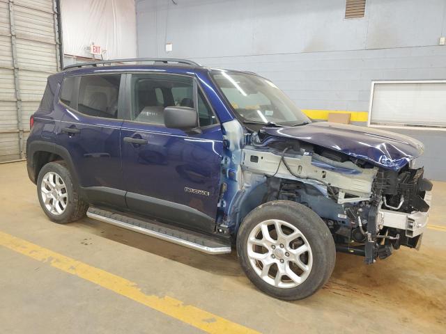 Vin: zaccjbab9jpj54737, lot: 53333825, jeep renegade sport 20184