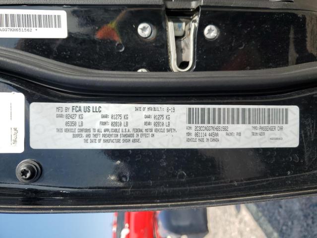 2019 CHRYSLER 300 S - 2C3CCAGG7KH651562