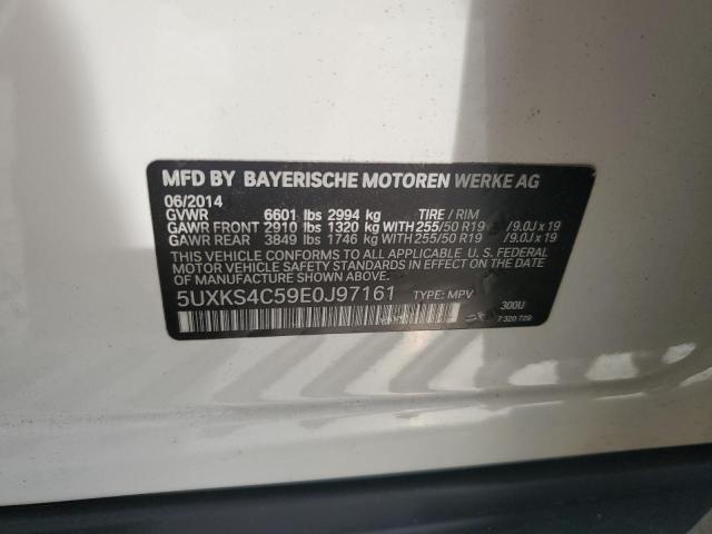 2014 BMW X5 XDRIVE3 - 5UXKS4C59E0J97161