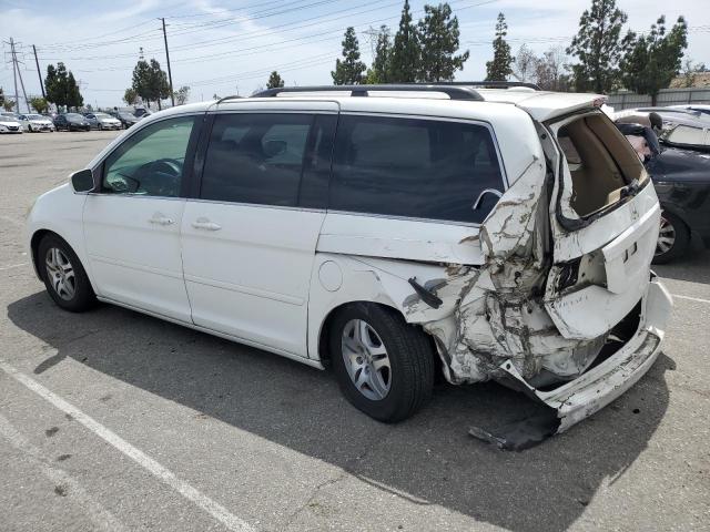 HONDA ODYSSEY EX 2006 white  gas 5FNRL38736B434134 photo #3