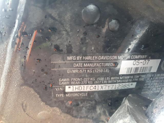 2007 HARLEY-DAVIDSON FLHTCUI - 1HD1FC41X7Y712985