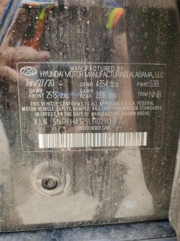 2020 HYUNDAI SONATA LIM - 5NPEH4J25LH029037