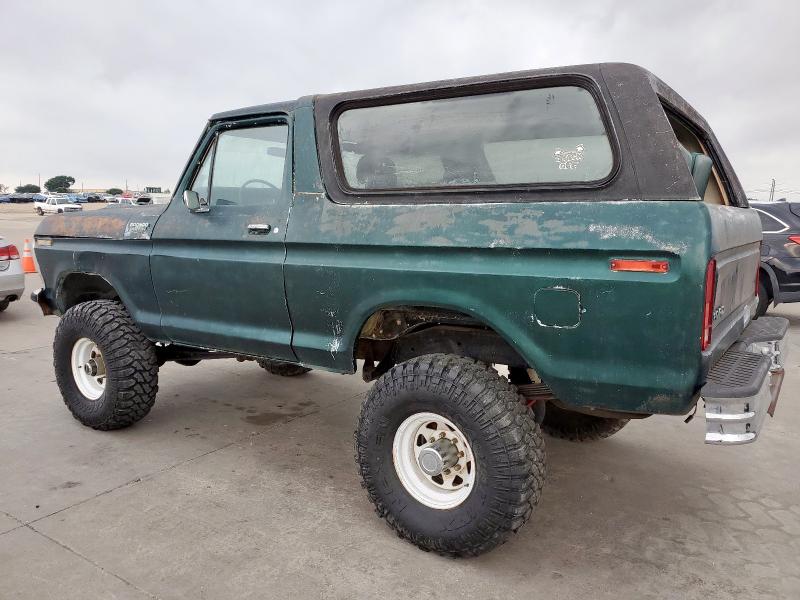 Vin: u15hlee2329, lot: 57501535, ford bronco 19792