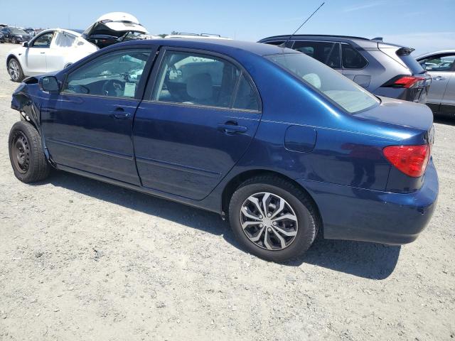 TOYOTA COROLLA CE 2007 blue  gas 2T1BR30E77C749731 photo #3