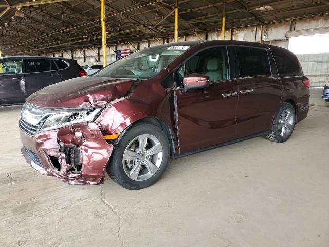 HONDA ODYSSEY EX 2019 burgundy  gas 5FNRL6H52KB065759 photo #1