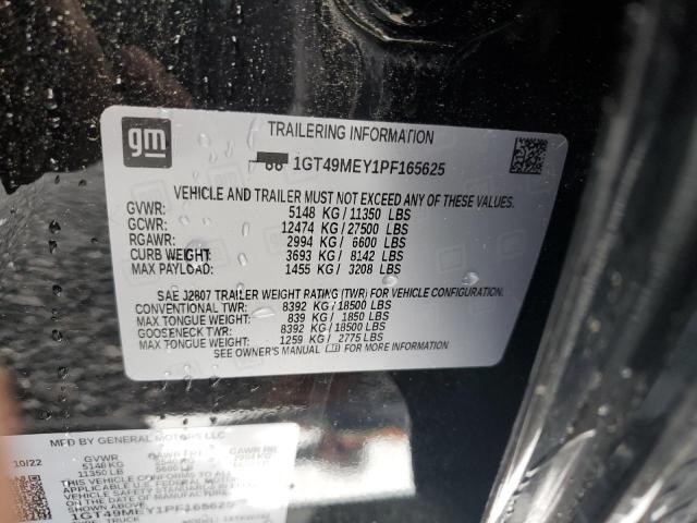 2023 GMC SIERRA K25 1GT49MEY1PF165625