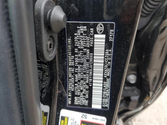 2018 TOYOTA CAMRY L - 4T1B11HK6JU128668