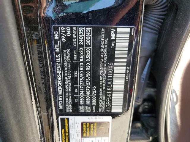 2020 MERCEDES-BENZ GLS 450 4M - 4JGFF5KE8LA118046