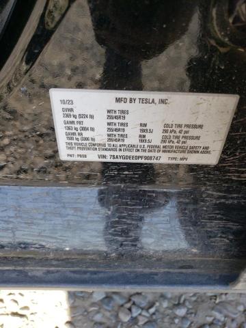 2023 TESLA MODEL Y - 7SAYGDEE0PF908747