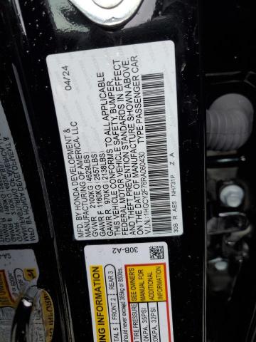 2024 HONDA ACCORD HYB - 1HGCY2F76RA060430