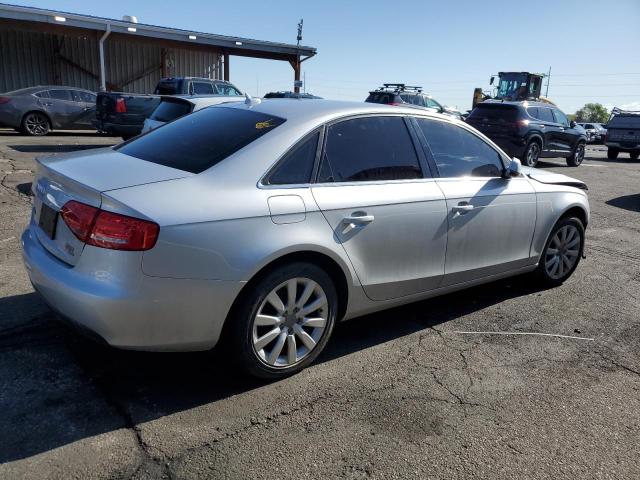 AUDI A4 PREMIUM 2011 silver sedan 4d gas WAUFFAFL6BN050548 photo #4