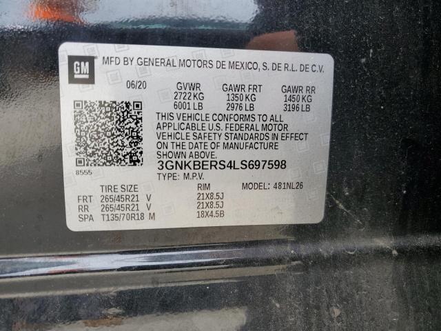 2020 CHEVROLET BLAZER RS - 3GNKBERS4LS697598