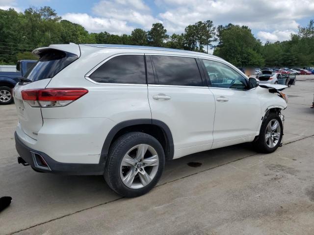 Vin: 5tdyzrfh8hs202829, lot: 58391795, toyota highlander limited 20173