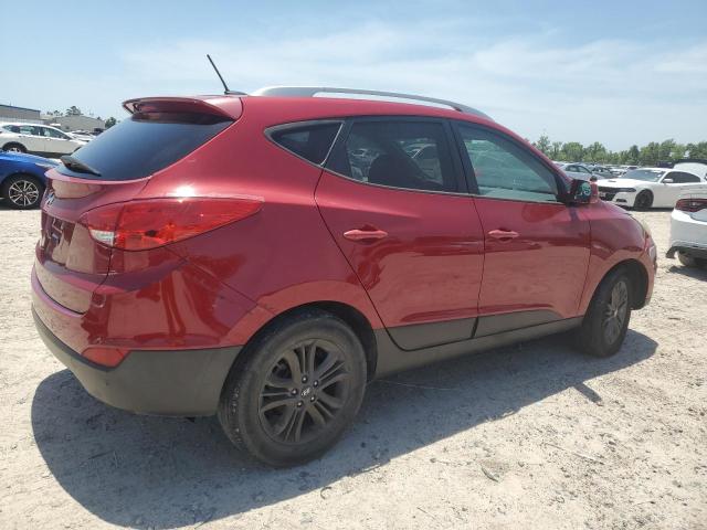 HYUNDAI TUCSON LIM 2015 red 4dr spor gas KM8JU3AG3FU014767 photo #4