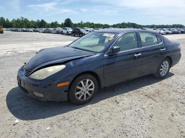 LEXUS ES 300 2003 blue  gas JTHBF30G836003038 photo #1