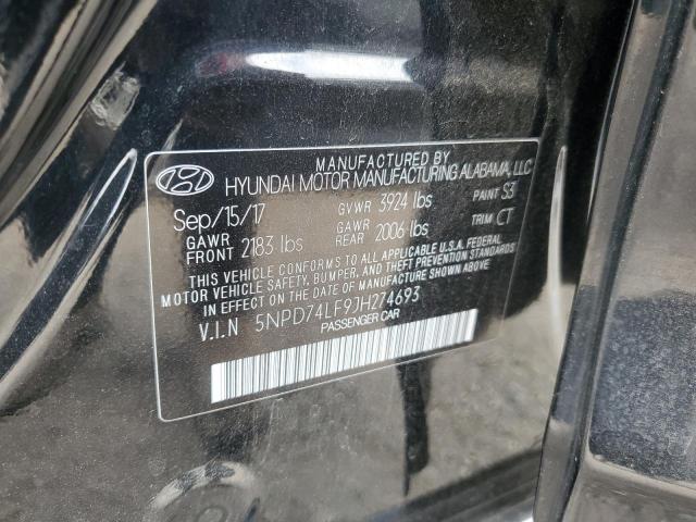 2018 HYUNDAI ELANTRA SE - 5NPD74LF9JH274693