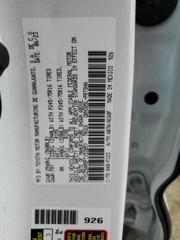 2023 TOYOTA TACOMA DOU 3TYCZ5AN5PT153057