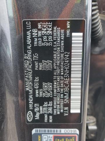 2022 HYUNDAI TUCSON SEL - 5NMJBCAE3NH024942