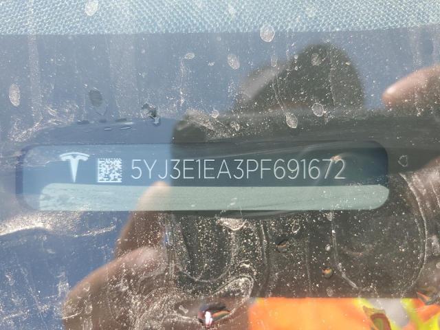 2023 TESLA MODEL 3 5YJ3E1EA3PF691672