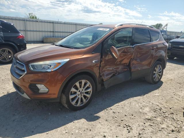 Vin: 1fmcu0jd6hud52504, lot: 57118255, ford escape titanium 2017 img_1