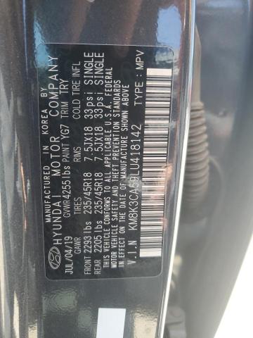 2020 HYUNDAI KONA LIMIT KM8K3CA59LU418142