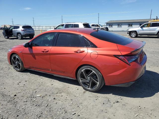 Vin: kmhlr4af3mu175270, lot: 58642475, hyundai elantra n line 20212