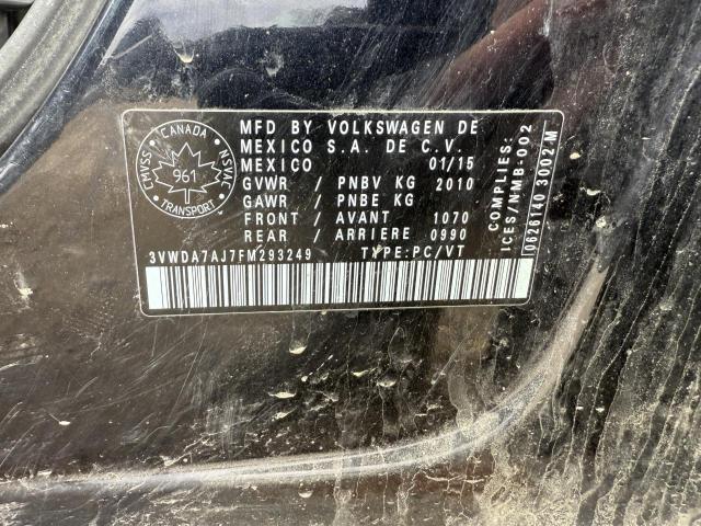 2015 VOLKSWAGEN JETTA TDI 3VWDA7AJ7FM293249