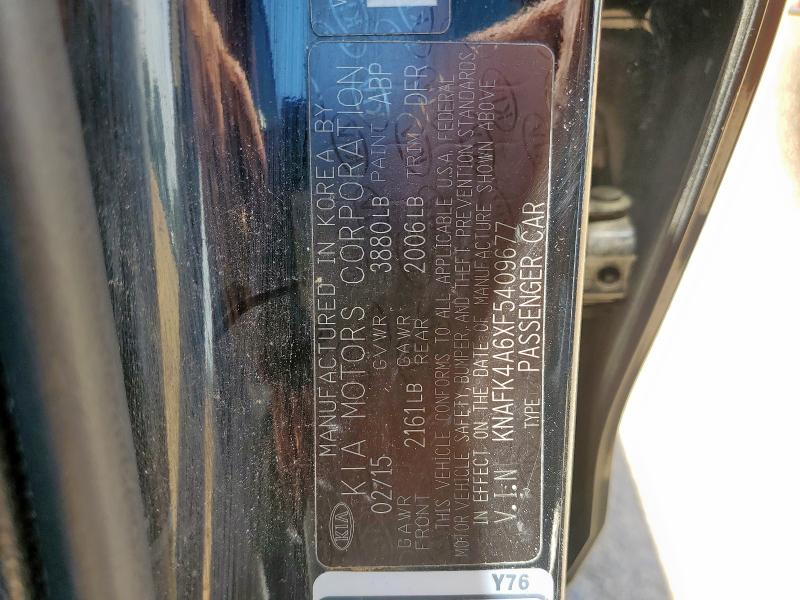 2015 KIA FORTE LX - KNAFK4A6XF5409677