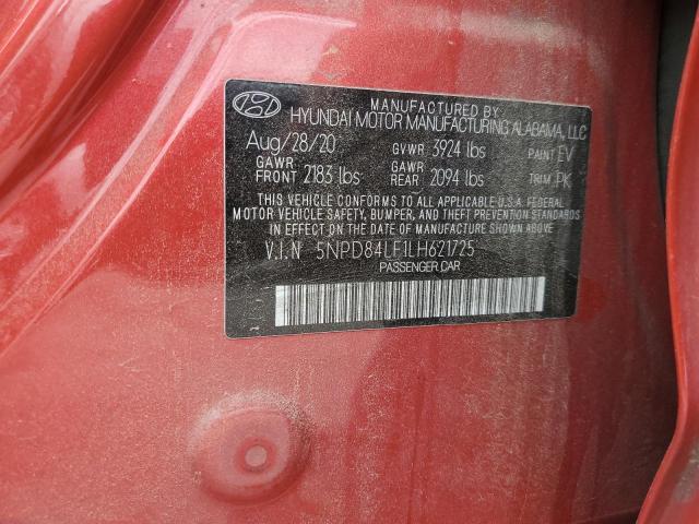 2020 HYUNDAI ELANTRA SE - 5NPD84LF1LH621725