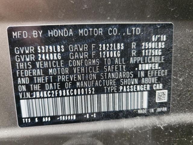 2019 ACURA RLX SPORT JH4KC2F98KC000152