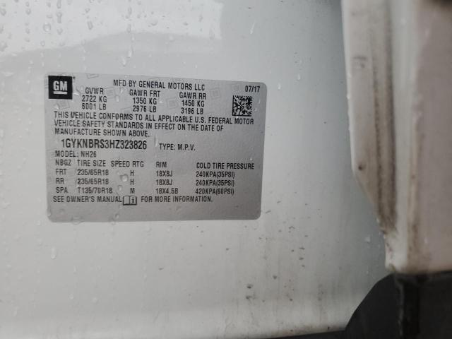 1gyknbrs3hz323826 - 2017 Cadillac xt5 luxury - #58239735