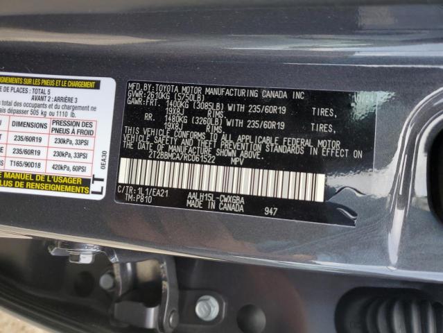 2024 LEXUS RX 350H BA 2T2BBMCA7RC061522