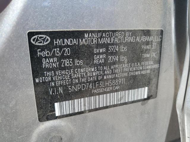 2020 HYUNDAI ELANTRA SE - 5NPD74LF3LH588911