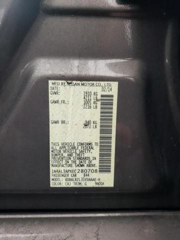 2014 NISSAN ALTIMA 2.5 - 1N4AL3APXEC280708
