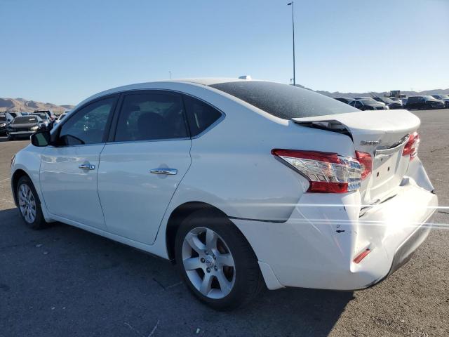 NISSAN SENTRA S 2015 white  gas 3N1AB7APXFL694522 photo #3