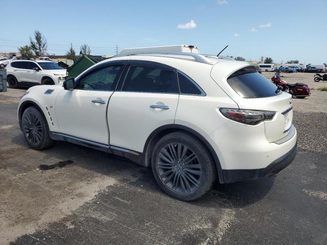 INFINITI QX70 2017 white 4dr spor gas JN8CS1MU3HM140482 photo #3