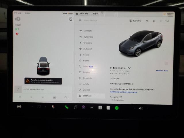 2023 TESLA MODEL Y - 7SAYGDEE2PA199512