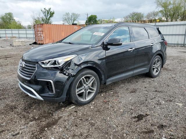 Vin: km8sr4hf1ju279480, lot: 55158335, hyundai santa fe se ultimate 2018 img_1