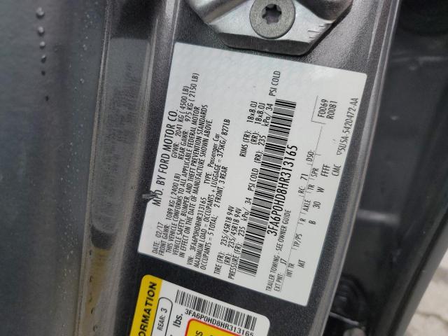 2017 FORD FUSION SE - 3FA6P0HD8HR313165