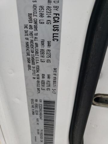 2017 DODGE CHARGER SX - 2C3CDXHG1HH643447