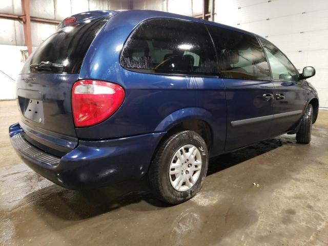 DODGE GRAND CARA 2006 blue  flexible fuel 1D4GP24E26B673545 photo #4