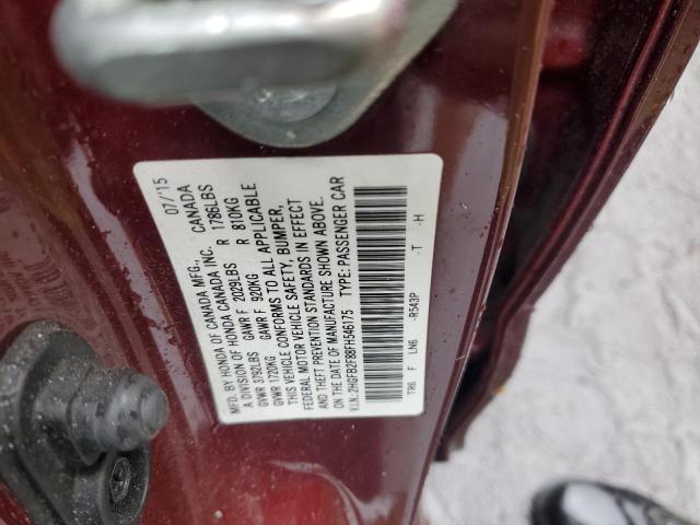 2015 HONDA CIVIC EX - 2HGFB2F88FH546175