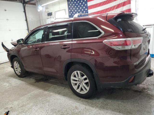 Vin: 5tdbkrfh1gs348028, lot: 58915535, toyota highlander le 20162