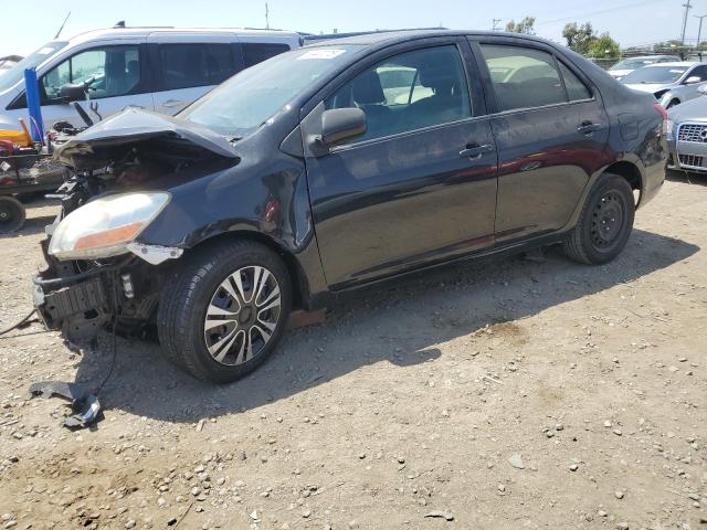 TOYOTA YARIS 2009 black  gas JTDBT903394052355 photo #1