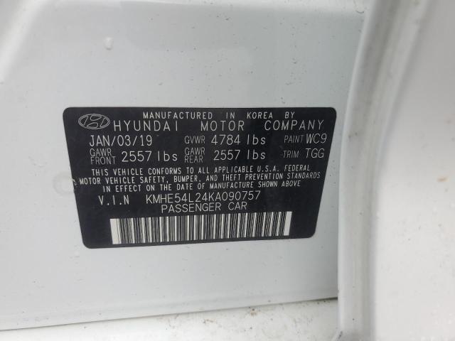 kmhe54l24ka090757 - 2019 Hyundai sonata plug-in hybrid - #55531965